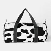Schwarzweißdruck Duffle Bag (Rückseite)