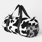 Schwarzweißdruck Duffle Bag (Rechte Ecke)