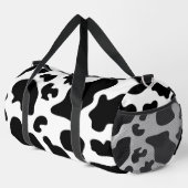 Schwarzweißdruck Duffle Bag (Rechte Ecke)