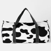 Schwarzweißdruck Duffle Bag (Rückseite)