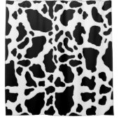 Schwarzweißdruck Duschvorhang (Vorderseite)