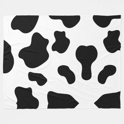 Schwarzweißdruck Fleecedecke (Vorderseite (Horizontal))