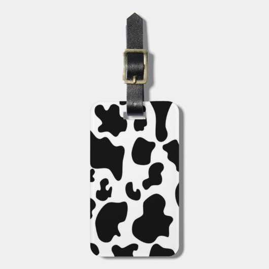 Schwarzweißdruck Gepäckanhänger (Vorderseite vertikal)