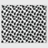 Schwarzweißdruck Geschenkpapier (Flach)