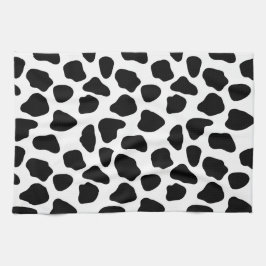 Schwarzweißdruck Geschirrtuch
