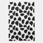 Schwarzweißdruck Geschirrtuch (Vertikal)