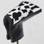 Schwarzweißdruck Golf Headcover (3/4 Vorderseite)
