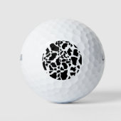 Schwarzweißdruck Golfball (Vorderseite)