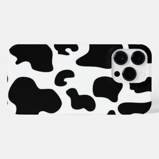 Schwarzweißdruck iPhone Hülle (Rückseite (Horizontal))