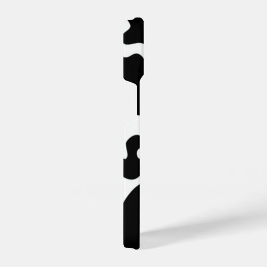 Schwarzweißdruck iPhone Hülle (Rechte Seite)