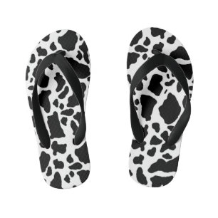 Schwarzweißdruck Kinderbadesandalen