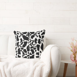Schwarzweißdruck Kissen