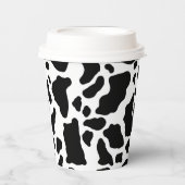 Schwarzweißdruck Pappbecher (Vorderseite)