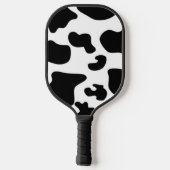Schwarzweißdruck Pickleball Schläger (Rückseite)