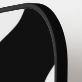 Schwarzweißdruck Pickleball Schläger (Linke Seite)