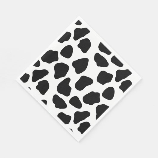 Schwarzweißdruck Serviette (Ecke)