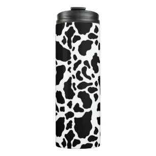 Schwarzweißdruck Thermosbecher