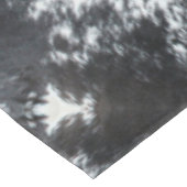 Schwarzweißdruck Tischdecke (Schrägansicht)