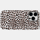 Schwarzweißdruck und Weißleopard Case-Mate iPhone Hülle (Rückseite (Horizontal))