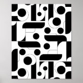 Schwarzweißdruck, Werteplakatpapier (Matte) Poster (Vorne)