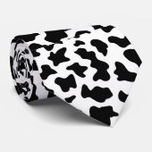 Schwarzweißdrucke Krawatte (Gerollt)