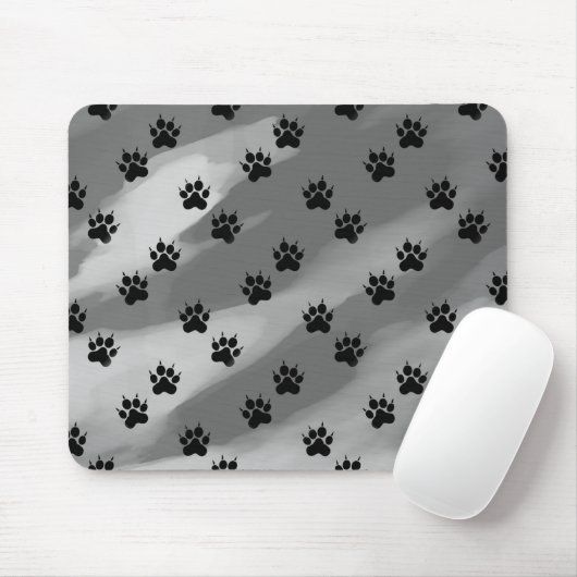 Schwarzweißdruckmuster Mousepad (Mit Mouse)