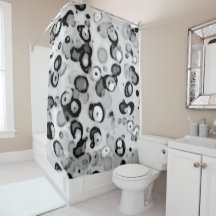 SCHWARZWEISSE, MODERNE TRENDY EINFACH ABSTRAKT