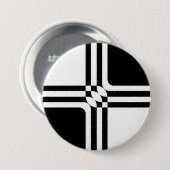 Schwarzweißfantasie Button (Vorne & Hinten)