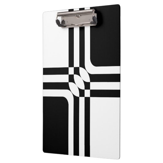 Schwarzweißfantasie Klemmbrett (Links)