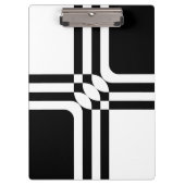 Schwarzweißfantasie Klemmbrett (Vorderseite)