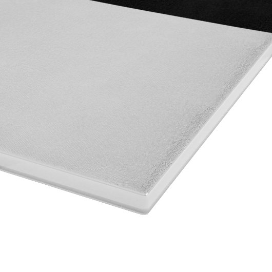 Schwarzweißfantasie Schneidebrett (Ecke)