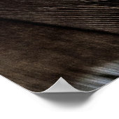 Schwarzweißfeder Poster (Ecke)