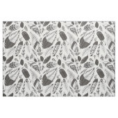 Schwarzweißfedern Stoff (Fat Quarter (45,7 x 55,9 cm))