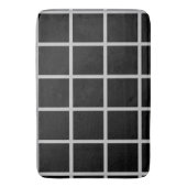 Schwarzweißfenster Badematte (Vorderseite Vertikal)