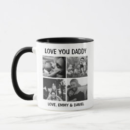 Schwarzweißfilter | Liebe Sie Daddy Tasse