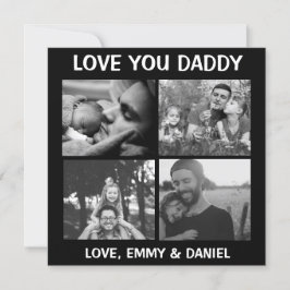 Schwarzweißfilter | Liebe You Daddy Foto