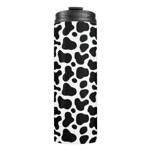 Schwarzweißflecken, Kuhmuster Thermosbecher (Vorderseite)