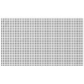 Schwarzweißfliesen-Muster Tischdecke (Vorderseite (Horizontal))