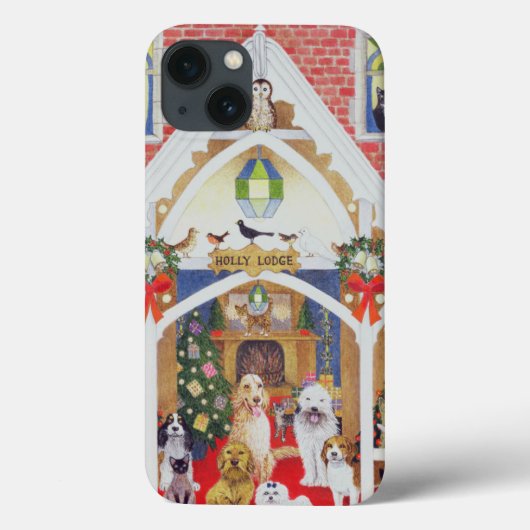 Schwarzweißflüster Case-Mate iPhone Hülle (Rückseite)