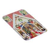 Schwarzweißflüster Magnet (Rechte Seite)