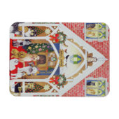 Schwarzweißflüster Magnet (Horizontal)