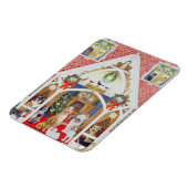 Schwarzweißflüster Magnet (Linke Seite)