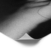 Schwarzweißfoto Poster (Ecke)