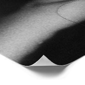 Schwarzweißfoto Poster (Ecke)