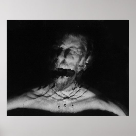 Schwarzweißfoto Poster (Vorne)