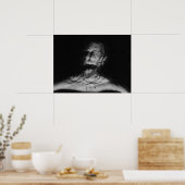 Schwarzweißfoto Poster (Küche)
