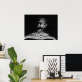 Schwarzweißfoto Poster (Heimbüro)