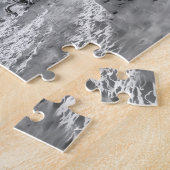 Schwarzweißfotografie im Hintergrund Puzzle (Seite)