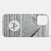Schwarzweißfotografie personalisiert Case-Mate iPhone hülle (Rückseite (Horizontal))