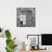 Schwarzweißfotografie Poster (Heimbüro)